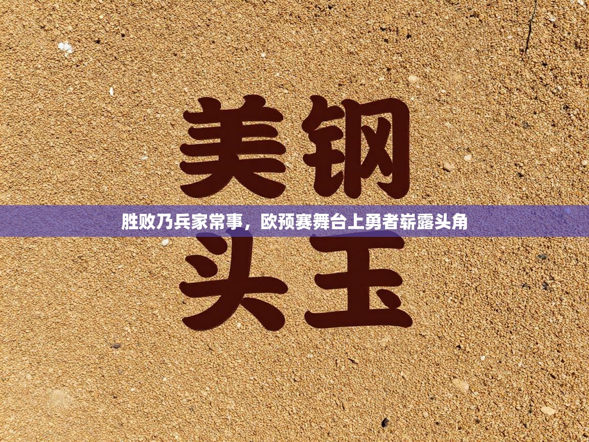 胜败乃兵家常事，欧预赛舞台上勇者崭露头角  第2张